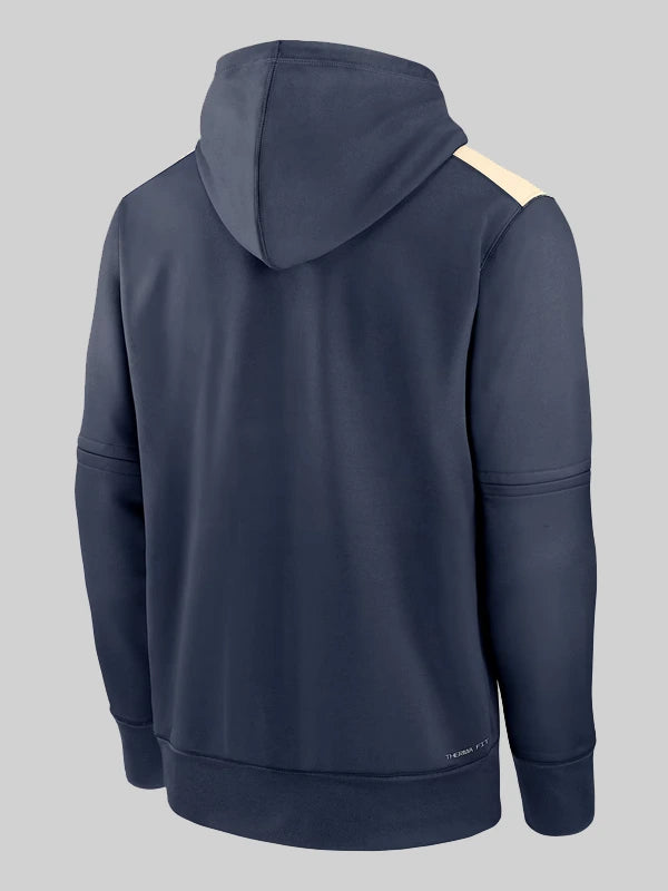 Los Angeles Dodgers Authentic Collection City Connect Mens Nike Therma MLB Pullover Hoodie