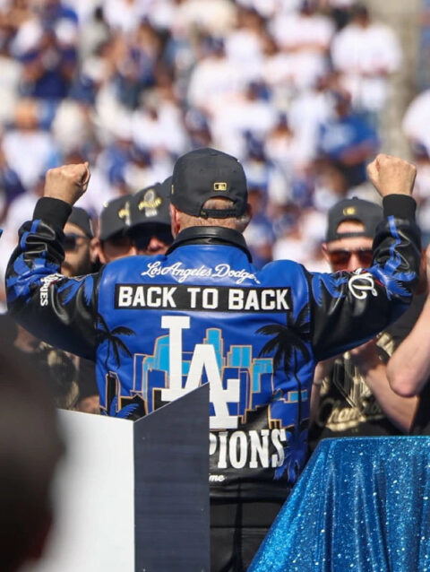 Los Angeles Dodgers Back To Back Champions Jacket
