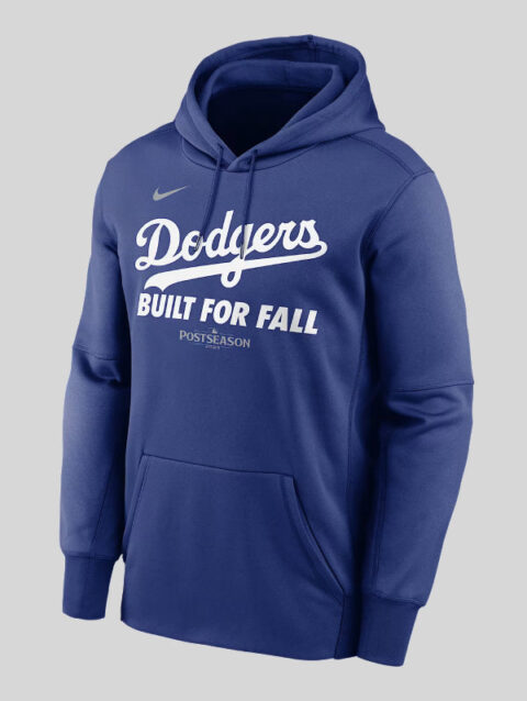 Los Angeles Dodgers Nike 2025 Postseason Hoodie Blue