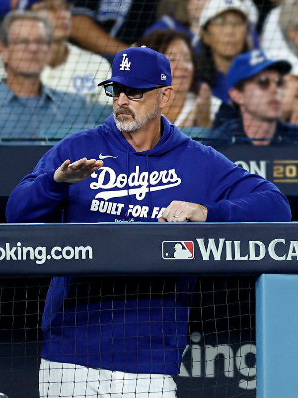 Los Angeles Dodgers Nike Built For Fall 2025 Postseason Hoodie