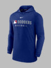 Los Angeles Dodgers Nike Dri-FIT Hoodie Blue