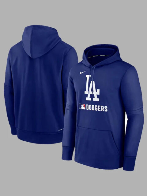 Los Angeles Dodgers Nike Hoodie Blue