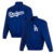 Los Angeles Dodgers Pollytwill Varsity Jacket Blue