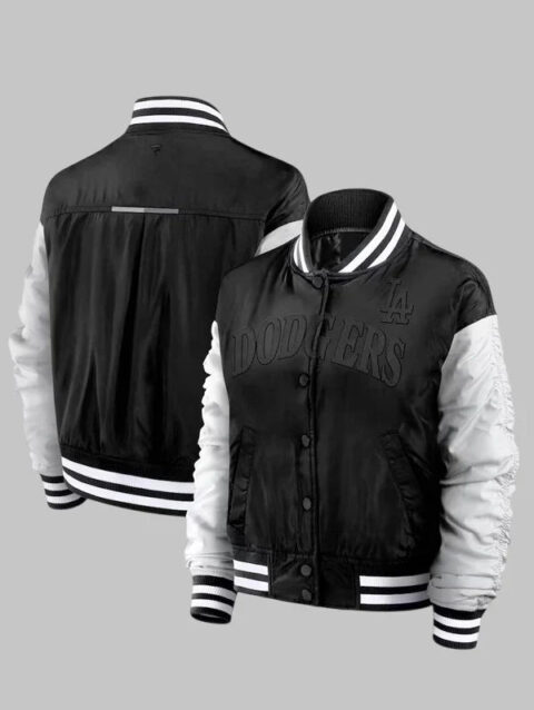 Los Angeles Dodgers Womens Elements WaveJacket Black