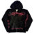 MGK x Ed Hardy Flames Rhinestone Hoodie Black