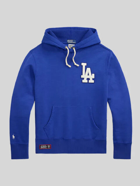 MLB Tokyo Series Polo Ralph Lauren Dodgers Hoodie Blue