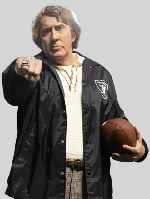 Madden Nicolas Cage Raiders Jacket Black