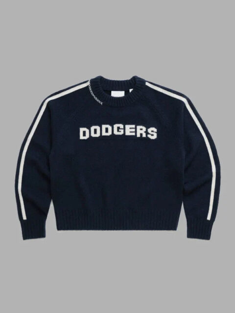 Madhappy Dodgers Knit Crewneck Blue