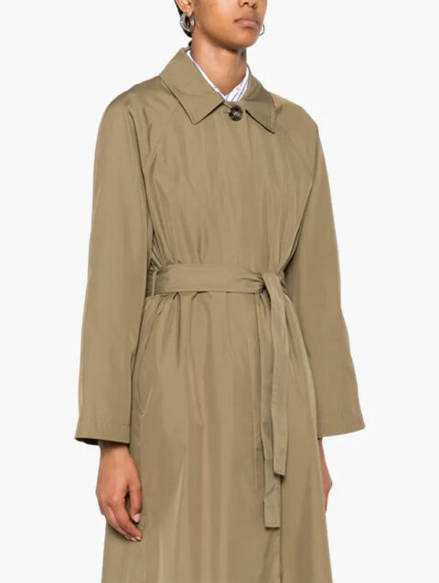 Marella Belted Trench Long Coat