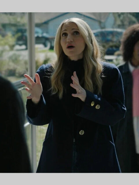 Melissa Happy Face Blue Coat