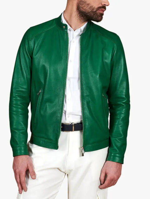 Men Green Jacket
