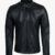 Men's Franky Black Leather Jacket