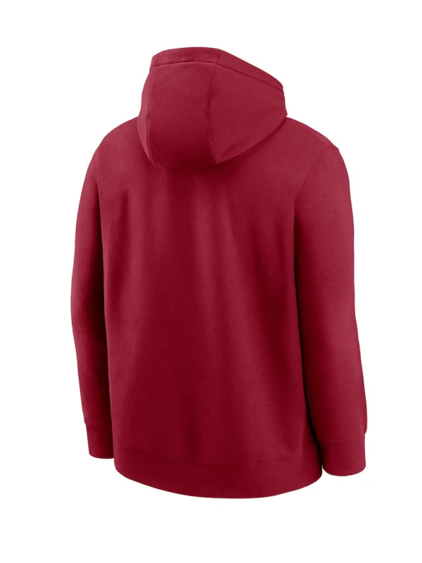 Men_s Nike Cardinal USC Trojans Club Fleece Arch Pullover Hoodie