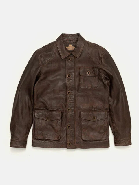 Men's Sheridan Leather Barn Jacket
