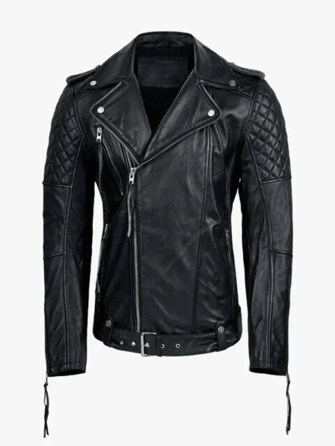 Men's Simba Biker Leather Jacket