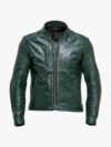 Mens Green Jacket with Added Protections