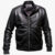 Mens Johnny Genuine Black Leather Jacket