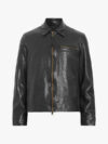 Mens Leather Miller Jacket