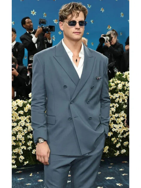 Met Gala 2025 Joe Burrow Blazer Blue