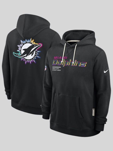Miami Dolphins 2025 Crucial Catch Hoodie