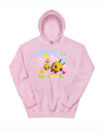 Minecraft Bee Adult Hoodie Pink