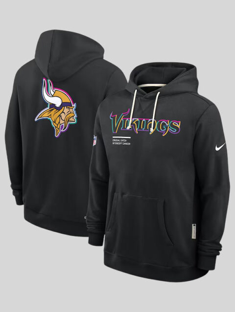 Minnesota Vikings 2025 Crucial Catch Hoodie