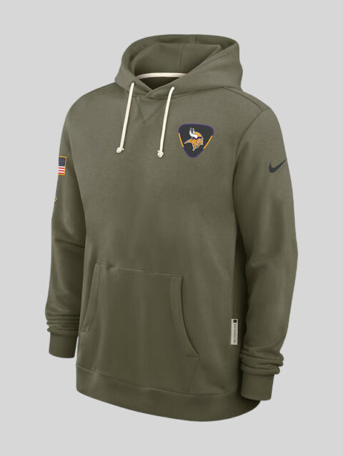 Minnesota Vikings Salute to Service Hoodie 2025