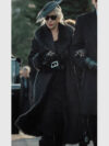 MobLand Maeve Harrigan Black Fur Coat