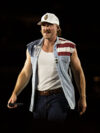 Morgan Wallen Vest USA Flag