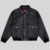 Mutimer Leather Bomber Jacket Black