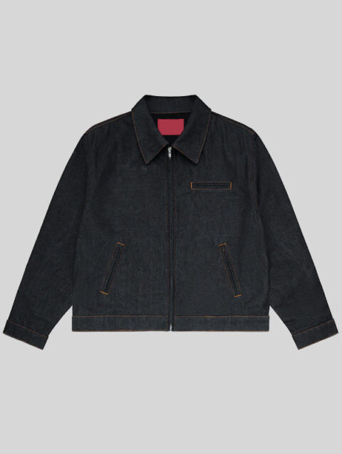 Mutimer Raw Denim Work wear Jacket Blue