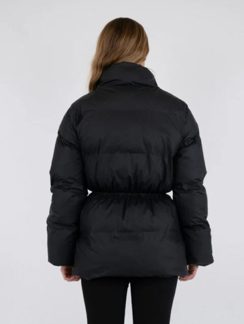 Neo Noir Black Puffer Jacket