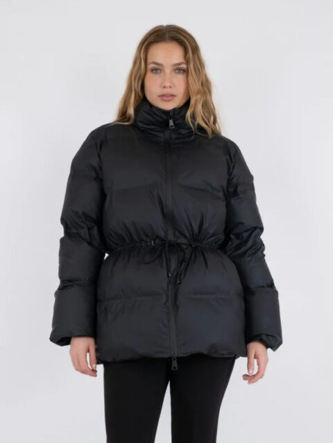 Neo Noir Puffer Jacket Black