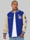 New Era Dodgers World Series Varsity Jacket