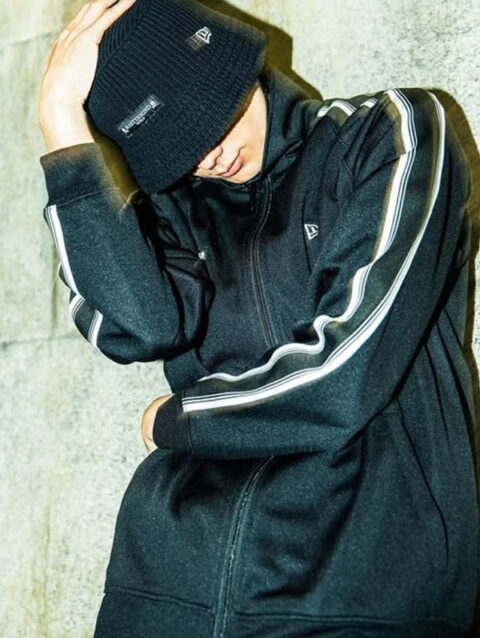 New Era x Mastermind World Black Track Jacket