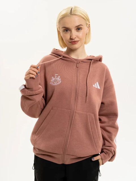 Newcastle United Adidas Warm Clay Full Zip Hoodie