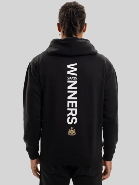 Newcastle United Carabao Cup 2025 Winners Black Hoodie