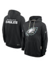 Nike Black Philadelphia Eagles Sideline Initial Home Hoodie