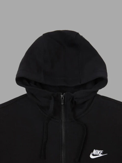Nike Club Half Zip Hoodie Black
