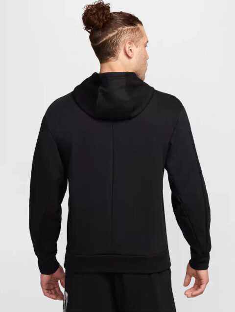 Nike Court Heritage Mens Dri-FIT Fleece Tennis Hoodie Black