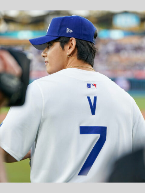 Nike Dodgers V 7 Jersey White