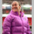 Nike England Lionesses Purple Puffer Jacket
