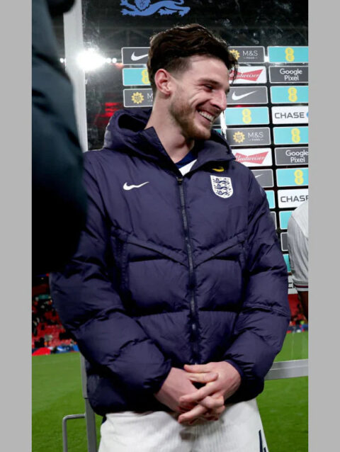 Nike England Strike Storm-FIT Down Jacket Blue