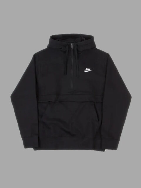 Nike Half Zip Hoodie Black