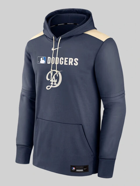 Nike Los Angeles Dodgers City Connect Hoodie Blue