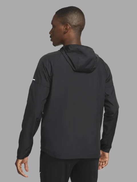 Nike Miler Mens Repel Running Jacket Black