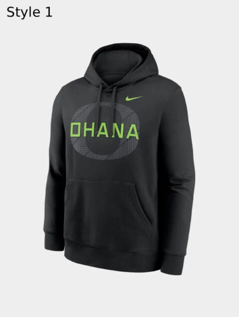 Nike Oregon Ohana Hoodie Black