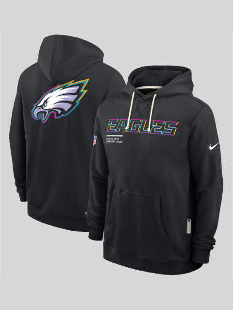 Nike Philadelphia Eagles 2025 Crucial Catch Hoodie