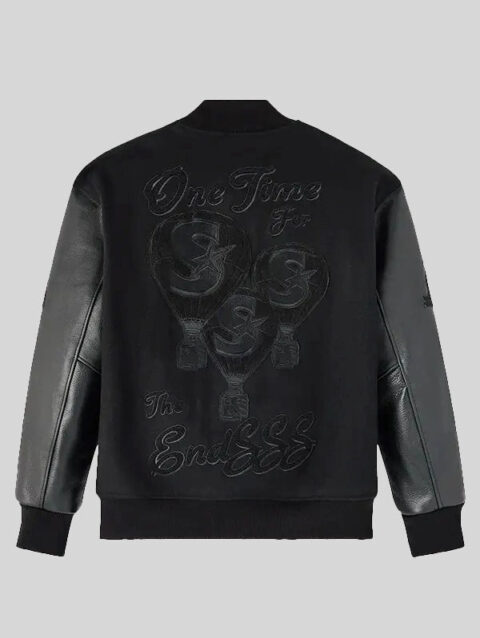 OVO Scarborough Shooting Stars Championship Black Varsity Jacket Black