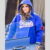 Office Romance Jennifer Lopez Giants Hoodie Blue
